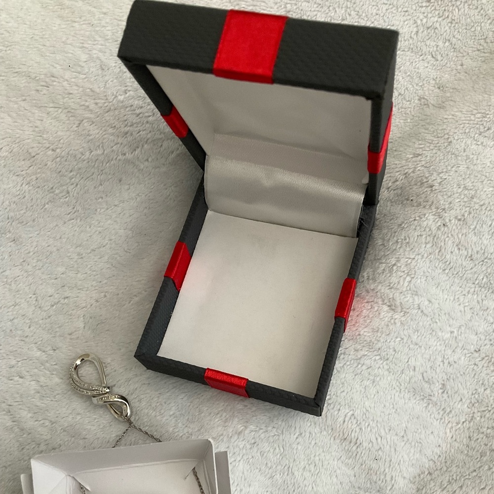 NWT 1/10CT TW DIAMOND STERLING SILVER - Picture 9 of 10